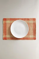 SET DE TABLE PAPIER CARREAUX