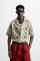 DIAMOND JACQUARD SHIRT