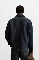 BOUCLÉ TEXTURED JACKET