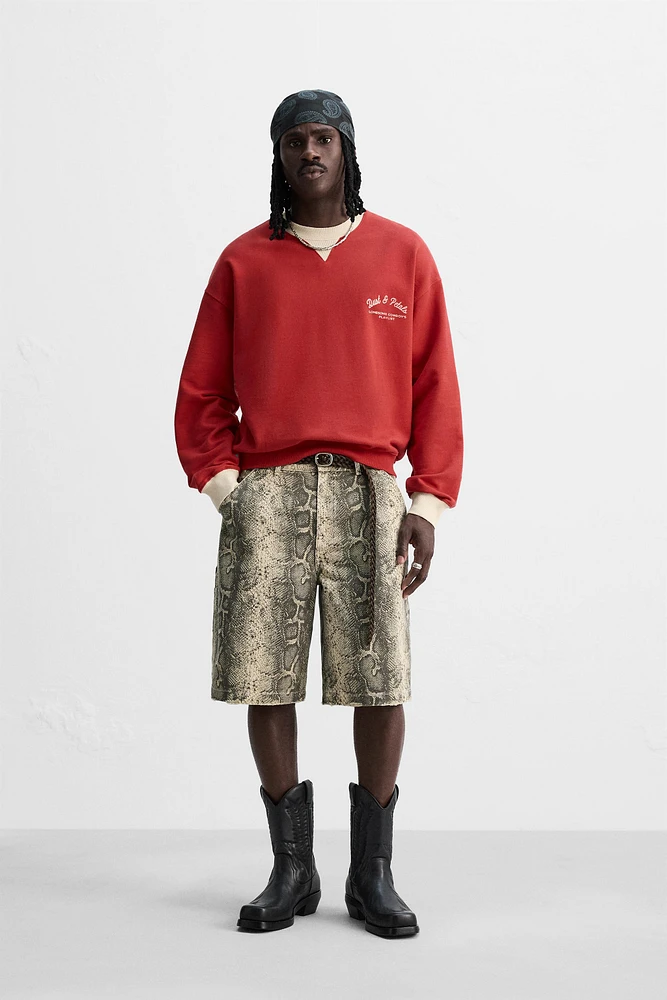 SWEAT À IMPRIMÉ GRAPHIQUE