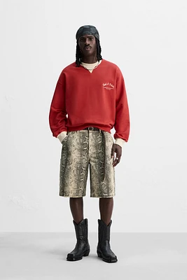 SWEAT À IMPRIMÉ GRAPHIQUE