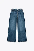 Z1975 WIDE LEG CHAIN BELT JEANS