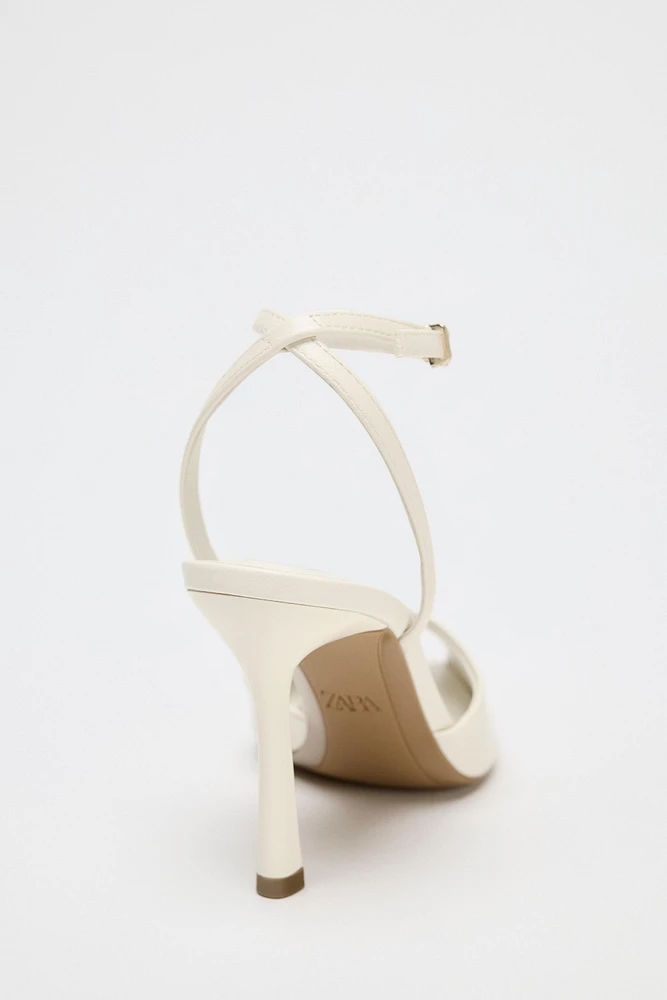 OPEN HEELED SANDALS