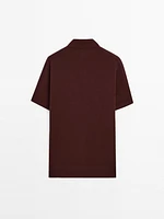 Polo en maille regular fit 100 % coton