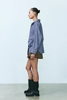 OVERSIZED POPLIN SHIRT