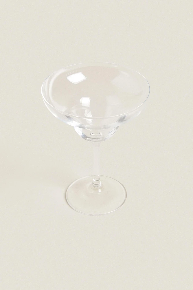 VERRE À PIED VERRE NON RECYCLABLE COCKTAIL