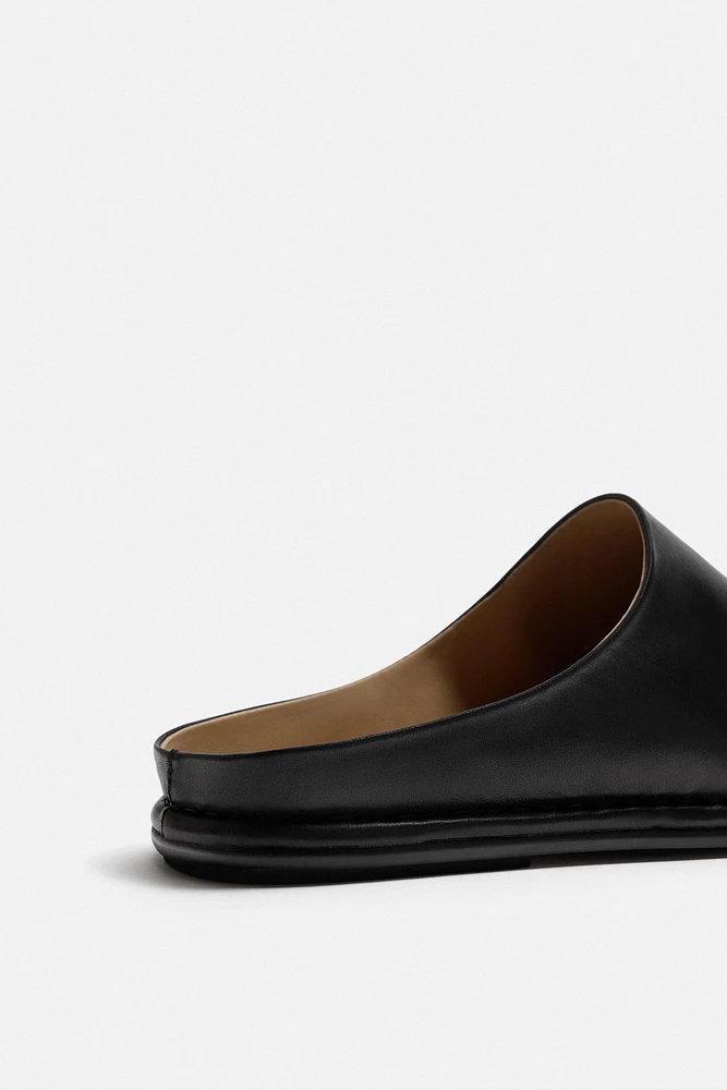 LEATHER CLOGS LIMITED EDITION
