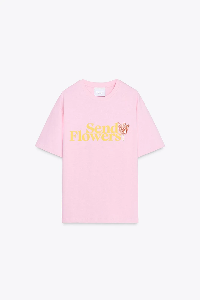 EMANUEL SWEERT FLORAL PRINT T-SHIRT