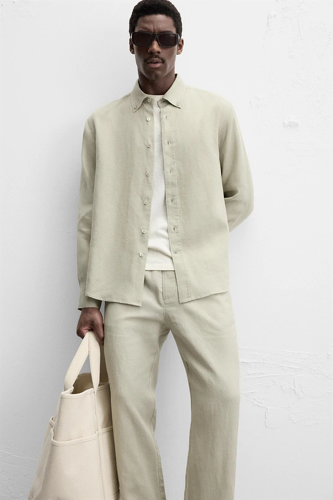 CHEMISE 100 % LIN