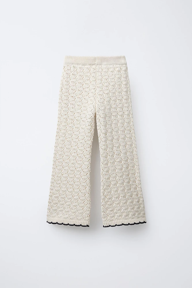 PANTALON CROCHET FLARE