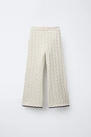 PANTALON CROCHET FLARE