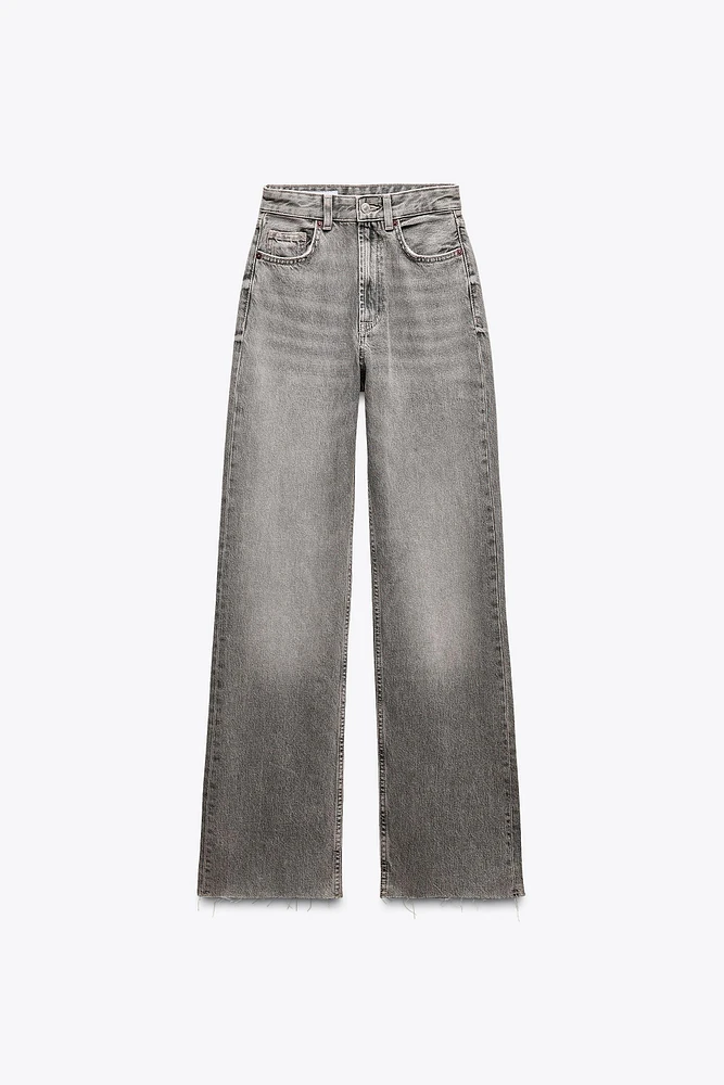 FULL LENGTH TRF HIGH RISE WIDE LEG JEANS