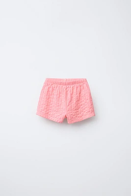 TEXTURED SHORTS