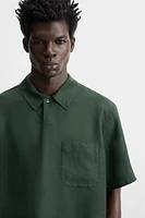 100% LINEN POLO SHIRT