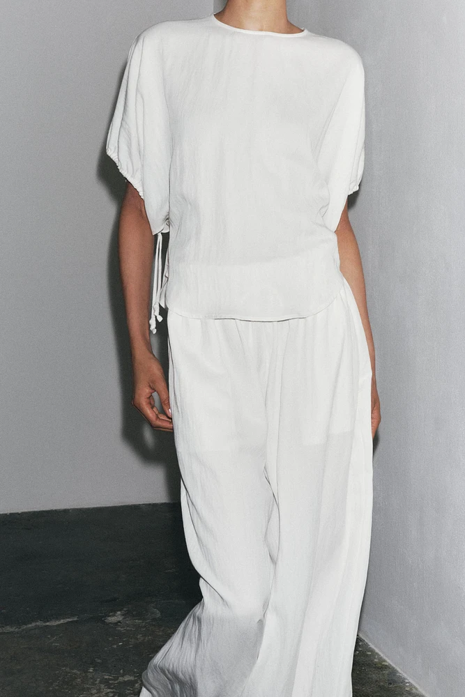 ZW COLLECTION PUFF SLEEVE BLOUSE