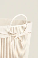 COTTON LAUNDRY BASKET