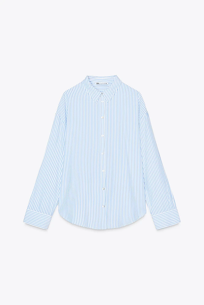 OVERSIZED STRIPED SHIRT