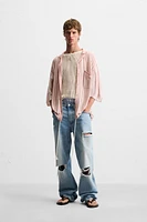 JACQUARD KNIT SHIRT