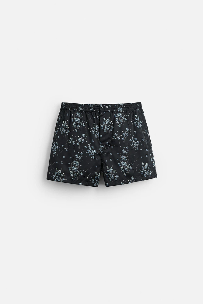 FLORAL PRINT BOXERS LIMITED EDITION