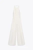 OPEN BACK LONG JUMPSUIT