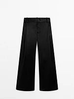 Pantalon straight brillant - Studio