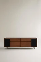 CONSOLE RANGEMENT CHÊNE
