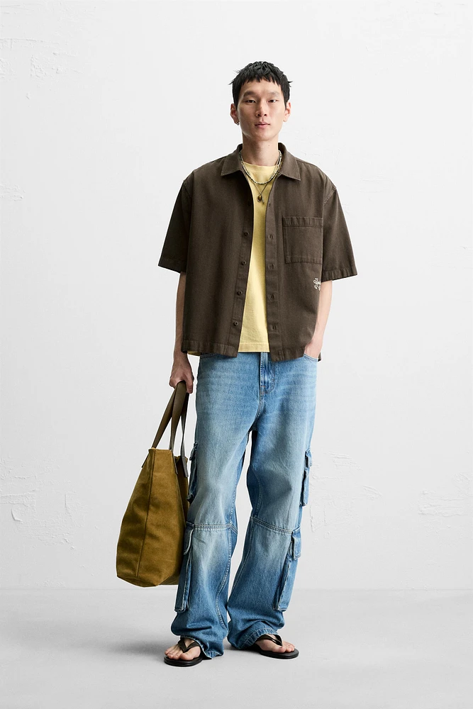 RELAXED FIT OVERSHIRT