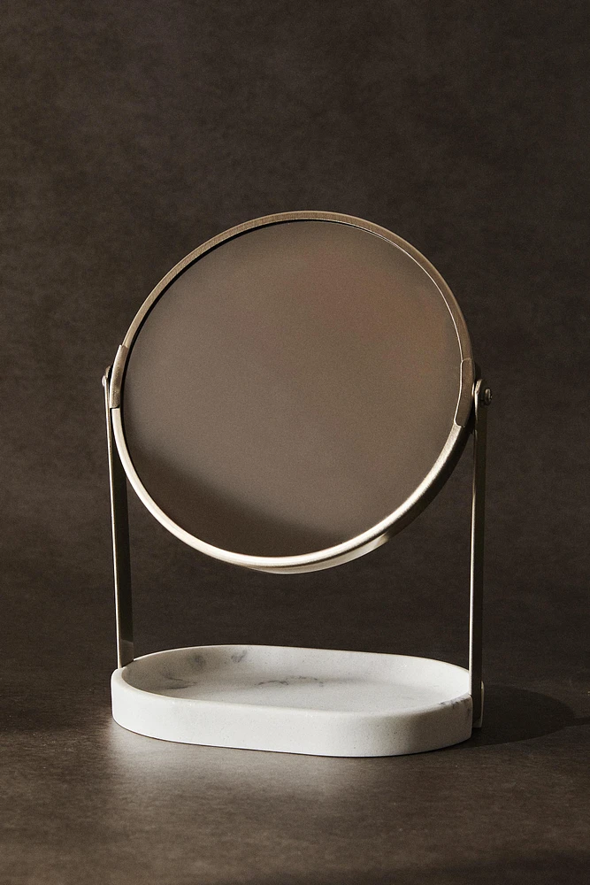 MARBLE-EFFECT MIRROR