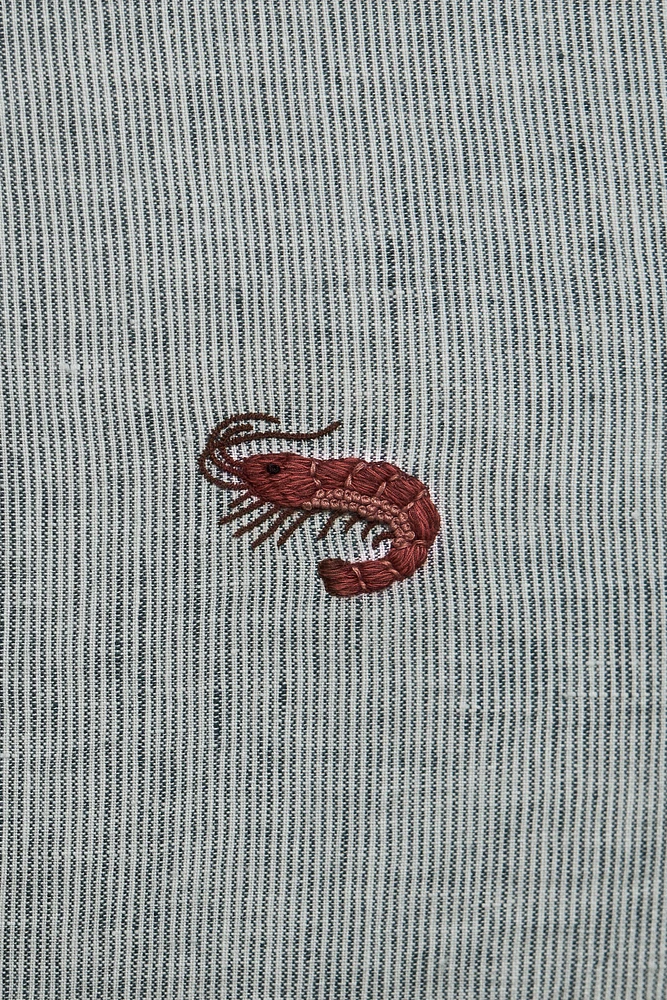 LOBSTER THROW PILLOW COVER