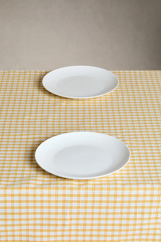 GINGHAM COTTON TABLECLOTH