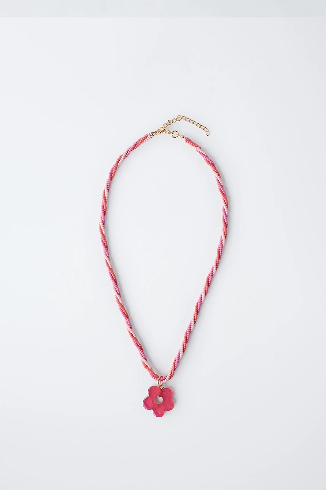 COLLIER FANTAISIE FLEUR