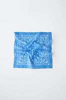 BANDANA CARRÉE IMPRIMÉE