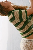 KNIT POLO JACKET