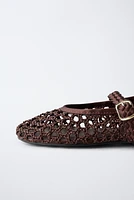 OPENWORK BALLET FLATS