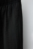WRINKLED EFFECT PANTS