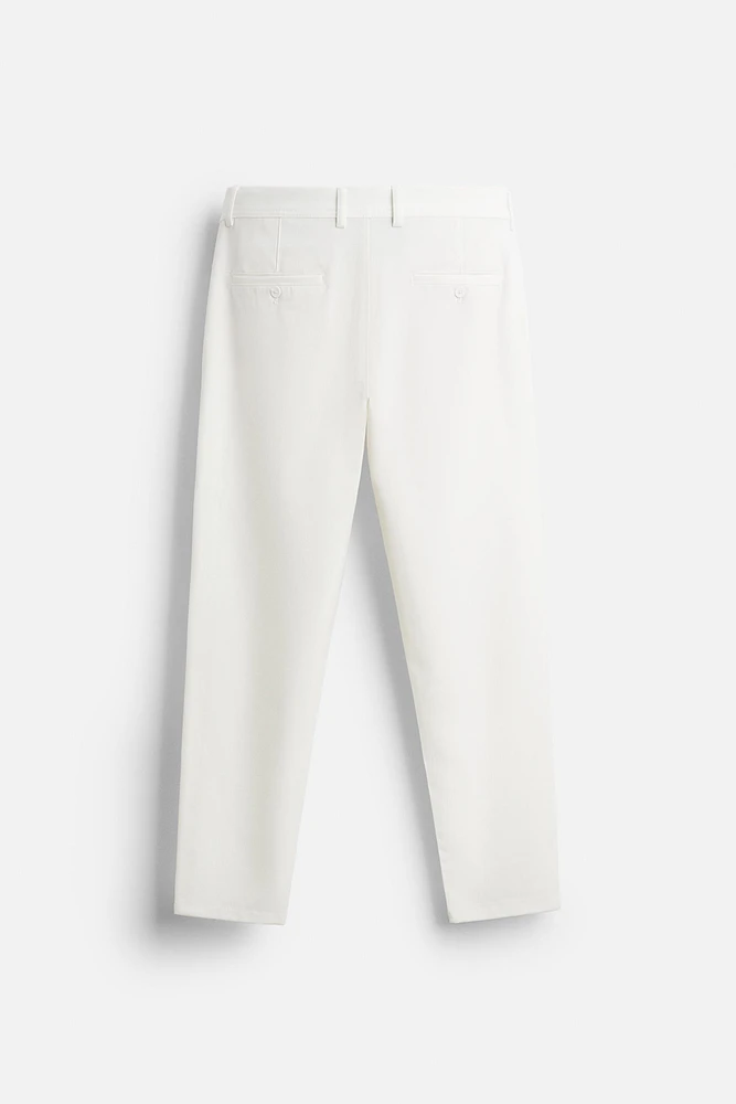 PANTALON À TEXTURE CONFORT
