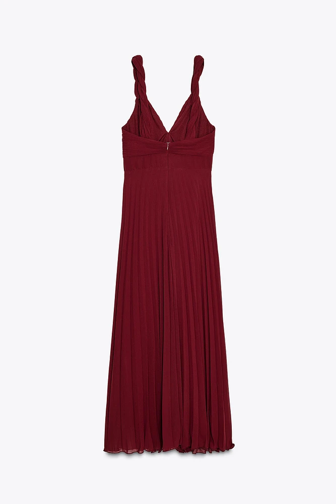 ROBE MIDI PLISSÉE