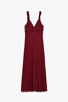 ROBE MIDI PLISSÉE
