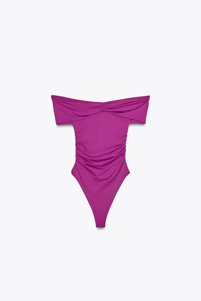 BODY BANDEAU EN POLYAMIDE