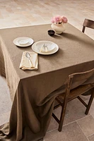 THICK LINEN TABLECLOTH