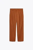 PLEATED PANTS ZW COLLECTION