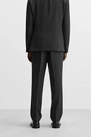 PINSTRIPE SUIT PANTS