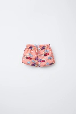 2-6 ANS/ SHORT DE BAIN CARS FLASH MCQUEEN © DISNEY