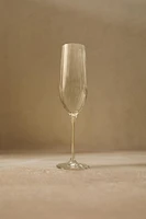 VERRE FLÛTE CRISTALLIN RELIEF