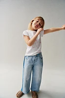 T-SHIRT RIB IMPRIMÉ