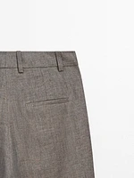 Pantalon fluide 100 % lin