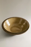 DECORATIVE TERRACOTTA BOWL
