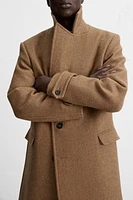 WOOL BLEND COAT