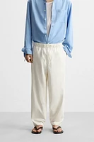 PANTALON RELAXED FIT COTON - LIN