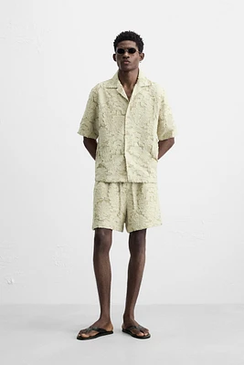 BERMUDA JACQUARD GÉOMÉTRIQUE
